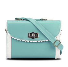 2014 Hot New Style Fashion Women’s Handbag Satchel Shoulder PU leather Messenger Cross Body Bag Purse small Bags B004