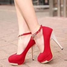 2014 Spring Summer brand New arrive pumps women’s Sexy high-heeled shoes wedding shoes thin heel ultra high high-heeled TH042