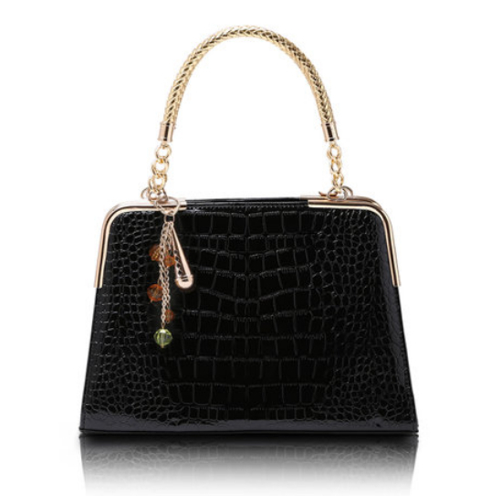2014 Hot New Style Fashion Women s Handbag charms pendant Handbag shoulder bags messenger bags Alligator