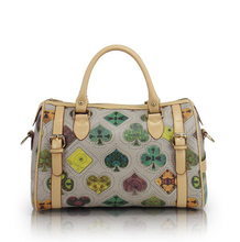 2014 Hot New Style Fashion Women’s Handbag charms big pillow bags shoulder bags messenger bag female print PU leather Bags B027