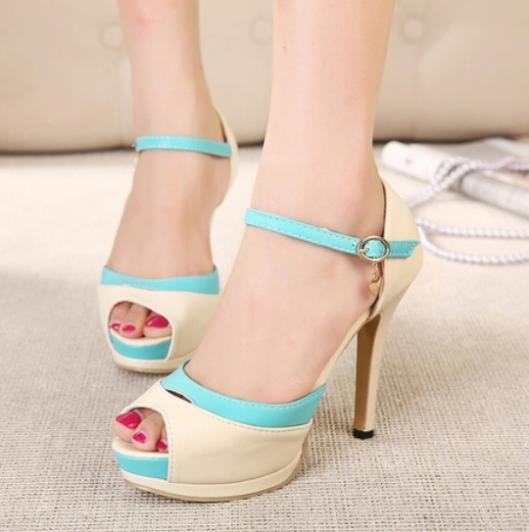 2014 Spring Summer brand New arrive pumps women s Sexy high heeled shoes charms thin heel
