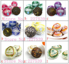 9pcs different Kinds flavors yunnan puer tea mini tuo ripe raw pu er tea the puerh tea pu’er food lose weight goods