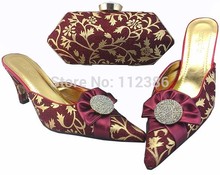 Free shipping by DHL!! 2014 shoe and matching bag at wholesale and retail price