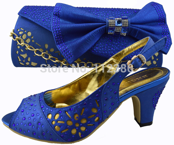 Fashion wedding and party shoe and bag matching with wholesale price and free shipping by DHL
