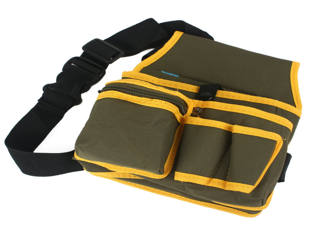 Hardware Mechanic s Electrician Canvas Tool Bag Utility Pocket Pouch Bag 