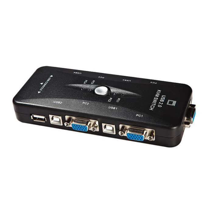 Купить 4 переключатель USB руководство KVM дисплей компьютера обмен ...