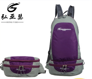 Multi function sports folding Backpack brand unisex portable travel hiking backpack casual men bags for women