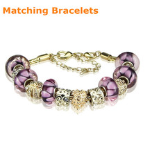 2014 Newest Gold Peacock Metal Beads Gold Plated European Charms and Beads Fit Pandora Style Bracelet