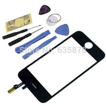 Front LCD Display With Frame Touch Screen Digitizer Glass Lens Replacement Part + Tools For iPhone 3GS Free Shipping