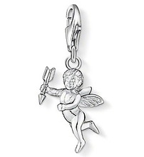 Cupid Charm with lobster clasp fit thomas DIY Style handmade silver necklaces & Bracelets jewelry 0996-001-12