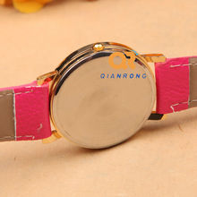 top brand high quality Simple Personality Dial Geneva Watch Hot selling Man Woman Watch 8 colors