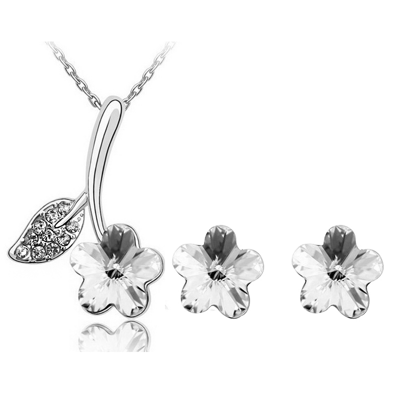 Wholesale-18K-Gold-White-Gold-Plated-Full-Austrian-Crystal-Flower ...