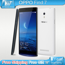 Original OPPO Find 7  Quad Core Single SIM Card  2K Screen Support 2G/3G/4G Network Mobile Phone 2GB/16GB 13MP Camera 3GB ROM