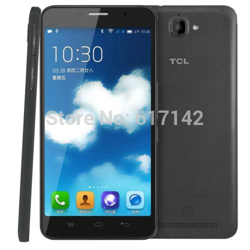 Original New TCL S720T Smart Cell phone Dual Quad Core 5 5 8GB Rom Dual Sim