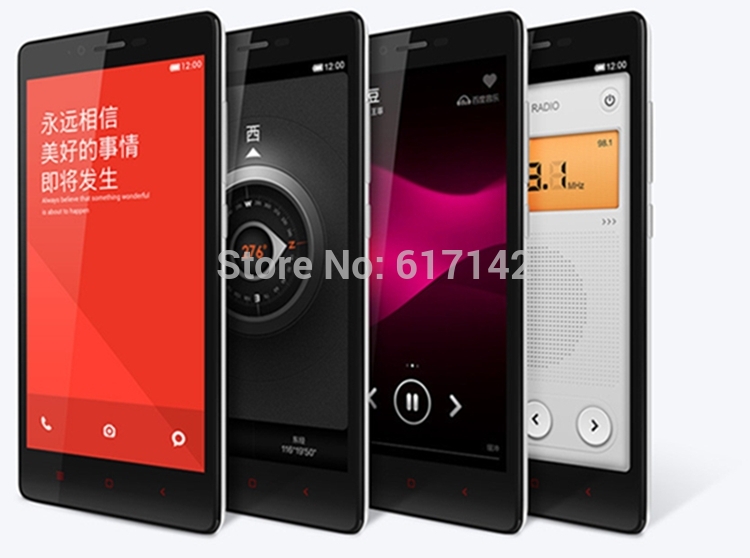Original Xiaomi Redmi Note 1GB 2GBRAM 8ROM HongMi note phone Free Shipping