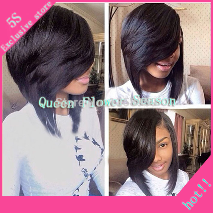 Weave Bobs With Side Bangs Weave Bobs With Side Bangs