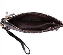 Free shipping women Crocodile grain leather chain shoulder inclined dinner bag leather handbag