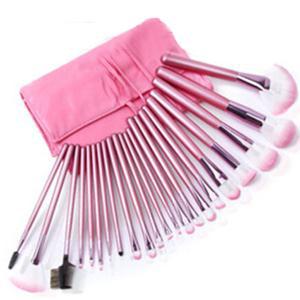 2014 New Soft 22pcs Nylon Hair Makeup Brushes Pink Color Makeup Brush Set Makeup Tools