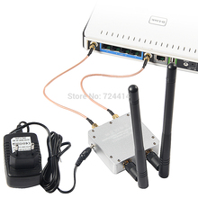 1000mW 2.4 GHz 2T2R / 300Mbps WiFi Signal Booster Amplifier Dual antenna (EU Plug)
