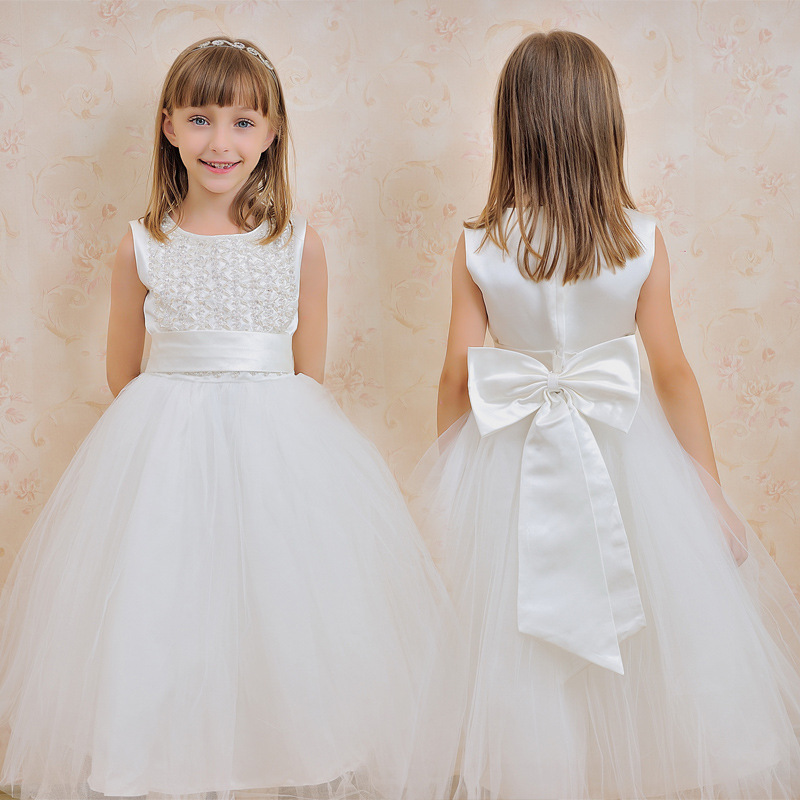 white graduation dresses for kids Promotion white graduation dresses for kids Promotion