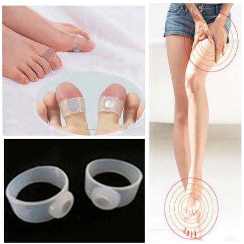 S103 10 pairs Magnetic Toe Ring Keep Fit Slimming Weight Loss HOT