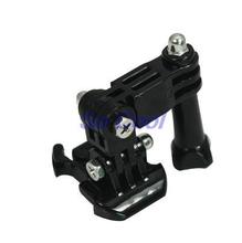 Plastic Three way Pivot Arm Extension Quick Buckle Mount Base Screw for Gopro Hero3 2 Chest