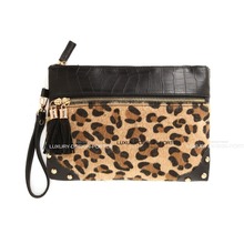 Designer Chic Clutch with Tassel Women handbag Purse IT BAG Wristlet Bolsa Free shipping