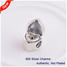 Fits Pandora Bracelet DIY Jewelry New Authentic 100 925 Sterling Silver Beads Heart Love Charms Free