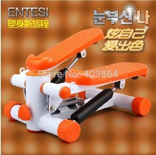 black and orange color mini stepper foot machine 