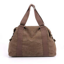 casual canvas traveling bags men and women fashion messenger bags korea edition canvas bags