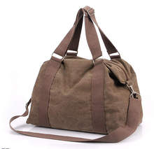 casual canvas traveling bags men and women fashion messenger bags korea edition canvas bags 