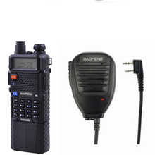 radio walkie talkie baofeng uv-5r,fm radio dual band UHF VHF,with 3800mAh Li-ion battery built-in+baofeng original speaker Mic