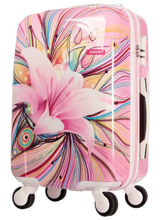 Fashion Women Travel Suitcase High Quality Luggage ABS PC Universal Wheels Trolley Luggage Travel Bags 20