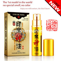 New arrival edition 3rd India God oil best India delay spray deluxe delay product