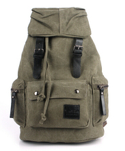 New 2015 European fashion big size backpack Cool camp hiking men backpack Casual Canvas school bags