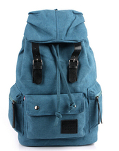 New 2015 European fashion big size backpack Cool camp hiking men backpack Casual Canvas school bags
