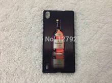 Free Shipping new arrival wholesales 3D sublimation plastic phone case cover for Huawei P7