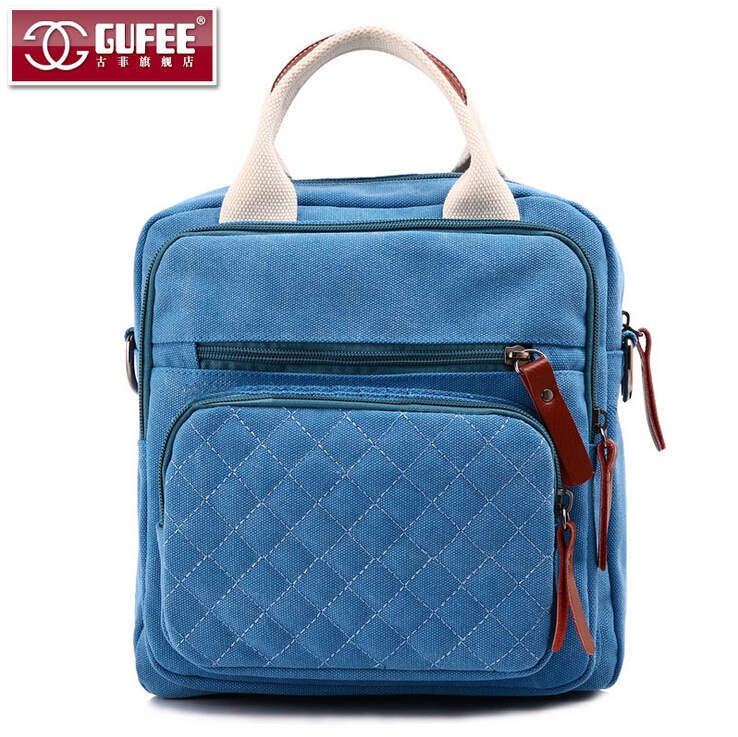 2014 New koreas edition fashion leisure female canvas bag casual multifunction handbag messenger bag