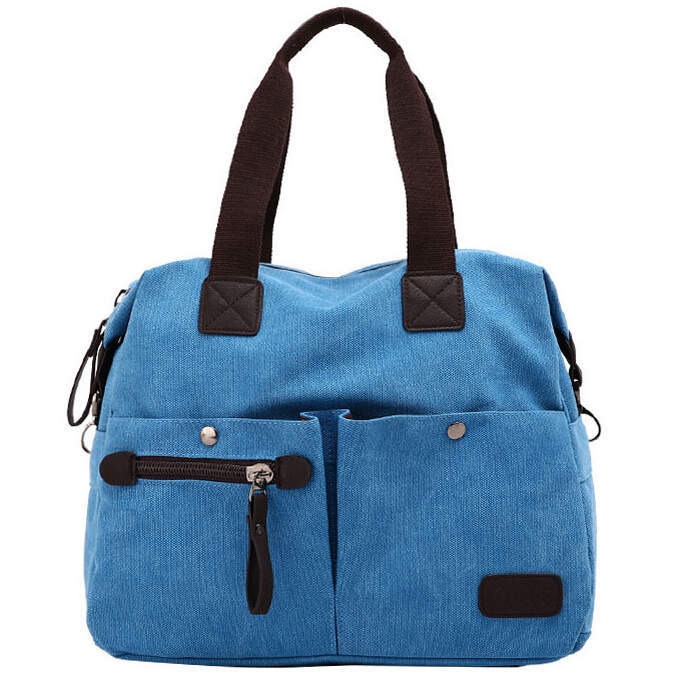 2014 New koreas edition fashion leisure male and female canvas bag big size multifunction bag women