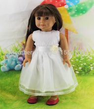 Free shipping hot 2014 new style Popular 18 American girl doll clothes dress w08
