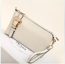 NEW high-end leather handbags women leather clutch handbag chain bag clutch bag shoulder diagonal packet