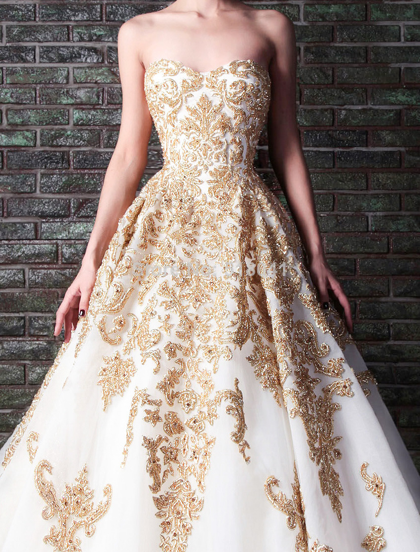 ... gold-embroidery-wedding-gown-XT-1085-white-and-gold-wedding-dresses
