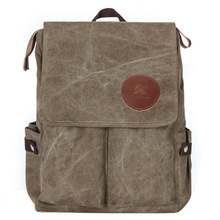 2014 Brand Classic men’s canvas backpack casual vintage women school backpack outdoor travel sports shoulder bags