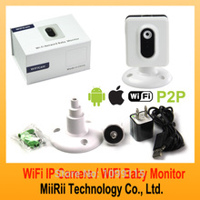 MR112 0 3Mega Pixels 640x480 MiiRii Wireless Wifi Mini IP Camera P2Pcam Portable Baby Monitor For