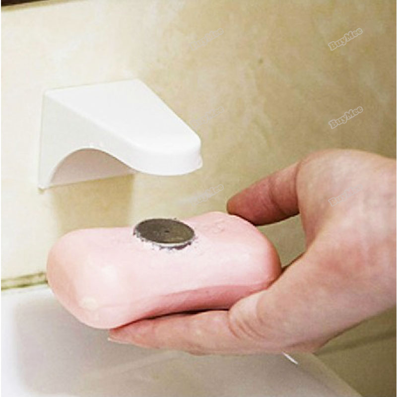 trademin Prevent Rust Bath Wall Attachment Magnet Soap Holder Dispenser Adhesion Sticky 02 Hot 