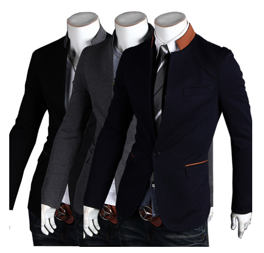 Купить Мужские одежды пиджак верхняя одежда костюм тонкий случайные ...