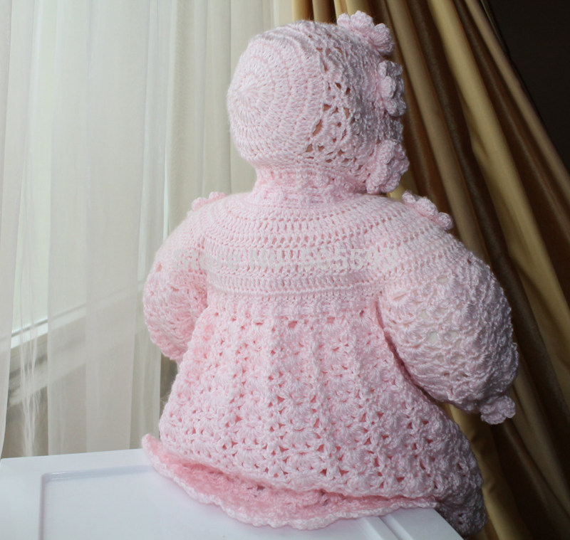 free amp easy crochet baby dress pattern