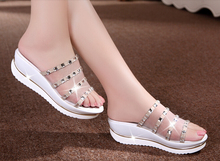2014 Sapato Feminino Top Fashion Direct Selling Shoes Women Sapatos Femininos Ms Heavy-bottomed Platform Sandals Wedges Slippers