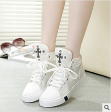 New 2014 hot sales canvas shoes tall style classic Canvas Shoes,Lace up women Sneakers,lovers shoes,students girls sneaker