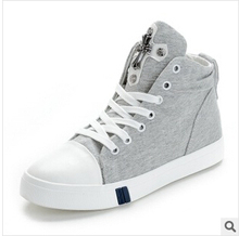 New 2014 hot sales canvas shoes tall style classic Canvas Shoes Lace up women Sneakers lovers